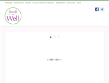 Tablet Screenshot of dwellinwell.com